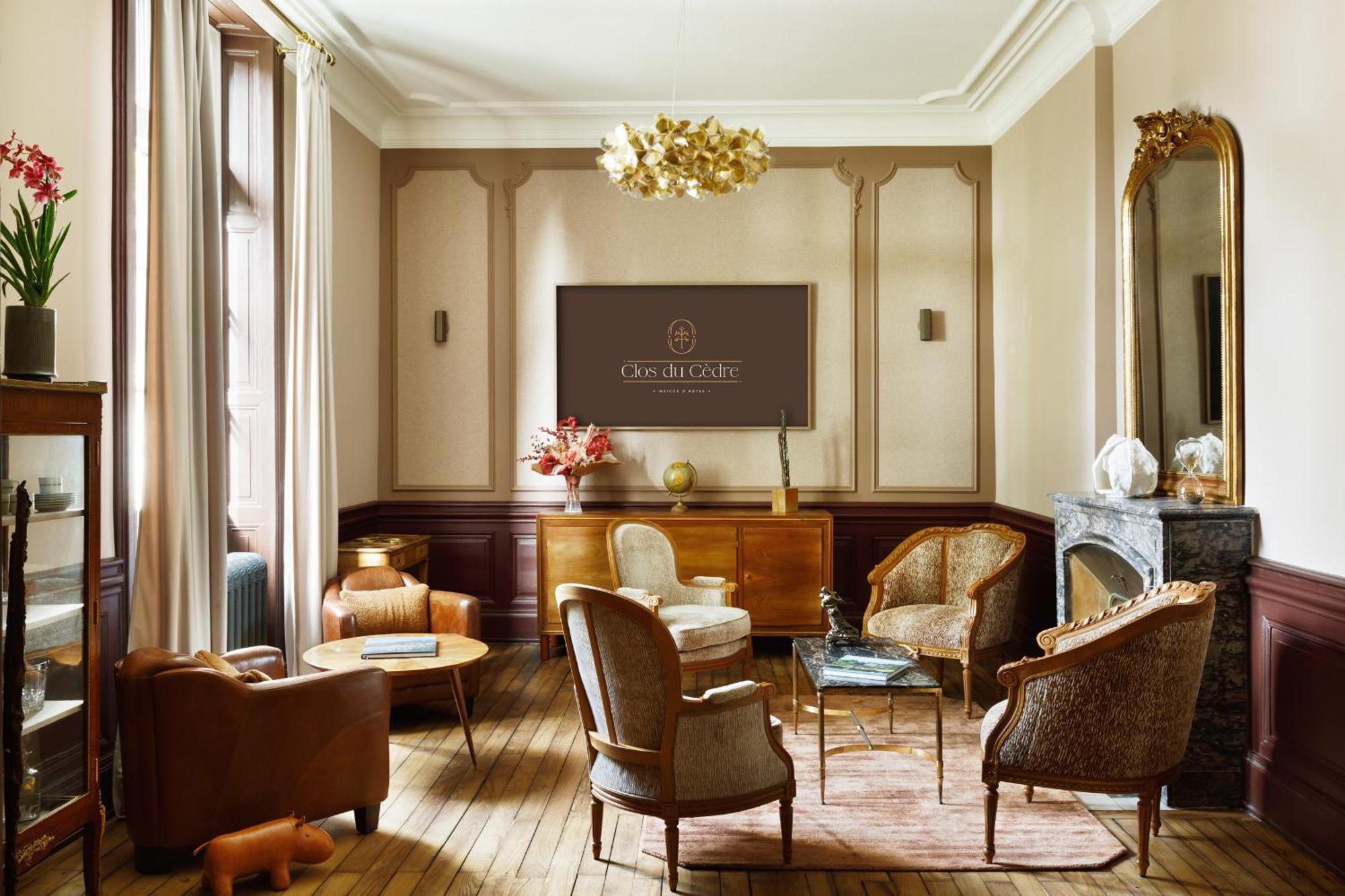 Clos Du Cedre - Chambres D'Hotes D'Exception, Luxury B&B A Dinan Exterior foto